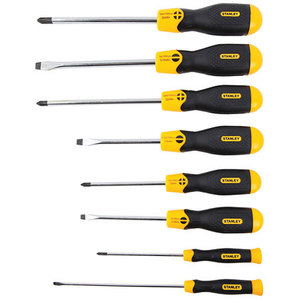 8pc Cushion Grip Screwdriver Set