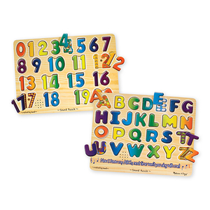 Numbers & Alphabet Sound Puzzle Bundle Ages 3-6 Years