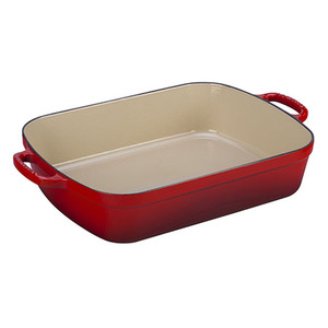 5.25qt Signature Cast Iron Roaster Cerise