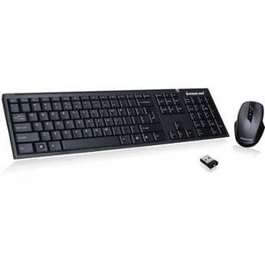 Long-Range 2.4 GHz Wireless Keyboard and Mouse Combo