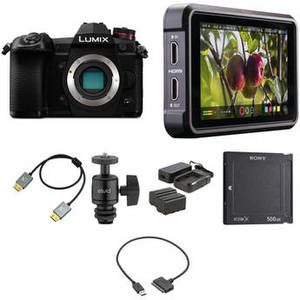Lumix DC-G9 Mirrorless Digital Camera Cine Kit
