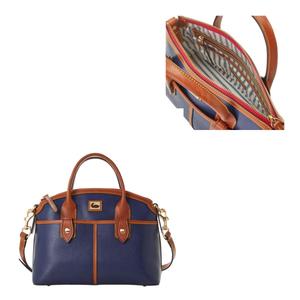 Camden Saffiano Domed Satchel