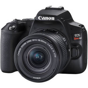 EOS Rebel SL3 DSLR Camera with 18-55mm Lens (Black)