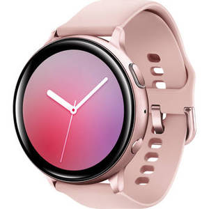 Galaxy Watch Active2 Bluetooth Smartwatch (Aluminum, 40mm, Pink Gold)