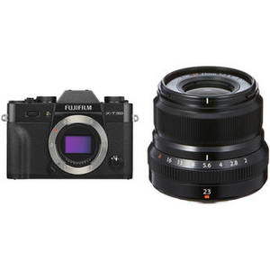 X-T30 Mirrorless Digital Camera with 23mm f/2 Lens Kit (Black)