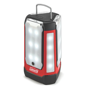 LED 3 Panel 600 Lumen Lantern Red