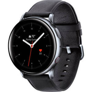 Galaxy Watch Active2 LTE Smartwatch (Stainless Steel, 40mm, Silver)