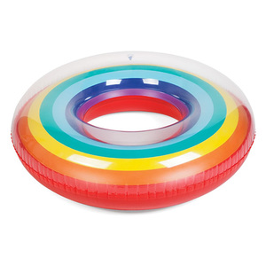 Inflatable Pool Ring Rainbow