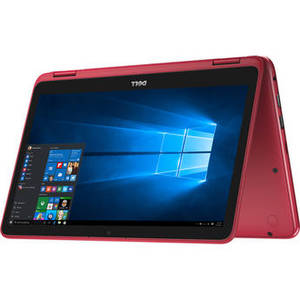 11.6" Inspiron 11 3000 Series Multi-Touch 2-in-1 Notebook (Red)