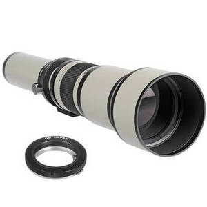 650-1300mm f/8-16 Manual Focus Lens for Olympus OM