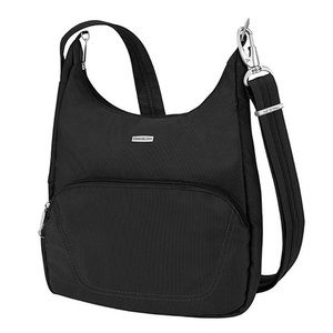 Anti-Theft Classic Essential Messenger Bag Black