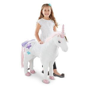 Unicorn Jumbo Stuffed Plush Ages 3+ Years