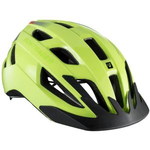 Solstice Youth Bike Helmet - Radioactive Yellow/Waterloo Blue