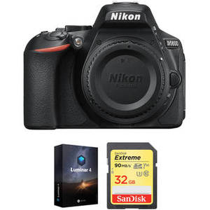D5600 DSLR Camera Body with Software Kit