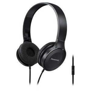 Lightweight On-Ear Headphones with Microphone and Controller (Black)