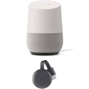 Home and 3nd Generation Chromecast Kit (White Slate)