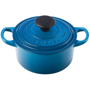 1qt Signature Cast Iron Round Dutch Oven Marseille