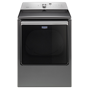 8.8 Cu Ft Front Loading Electric Dryer Metallic Slate