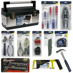 Heavy Duty Tool Box with Stainless Steel Siding & Accessories Package - 69993