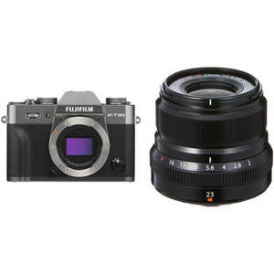 X-T30 Mirrorless Digital Camera with 23mm f/2 Lens Kit (Charcoal Silver)