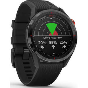Approach S62 Sport GPS Golf Smartwatch (Black Bezel with Black Band)