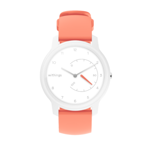 Move Activity Tracking Watch (White/Coral)
