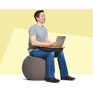 YogaBo Ergonomic Ball Gray