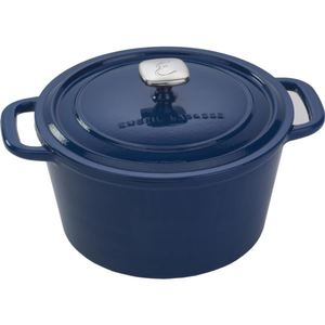 Enameled 6 Qt. Cast Iron Dutch Oven - Blue