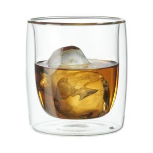 Sorrento 2-Piece Double-Wall Tumbler Glass Set
