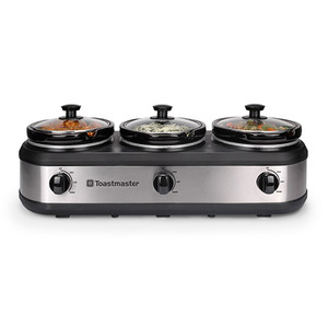 Three 1.5Qt Slow Cooker Server