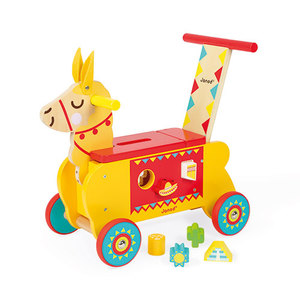 Llama Wooden Ride-On Ages 12-36 Months