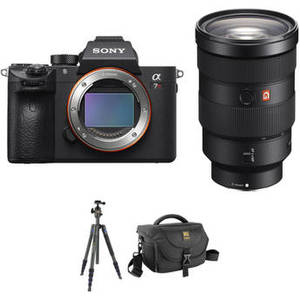 Alpha a7R III Mirrorless Digital Camera with 24-70mm f/2.8 Lens and Tripod Kit