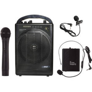 60W Portable Bluetooth PA Speaker, Amplifier, & Microphone System