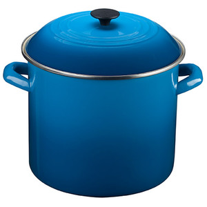 16qt Enamel on Steel Covered Stockpot Marseille