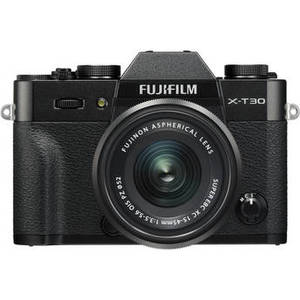 X-T30 Mirrorless Digital Camera with 15-45mm Lens (Black)