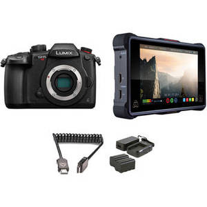 Lumix DC-GH5S Mirrorless Micro Four Thirds Digital Camera HDR Filmmaker Kit