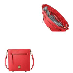 Saffiano Zip Crossbody