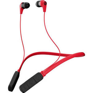 Ink'd Wireless Bluetooth In-Ear Headphones (Red/Black)