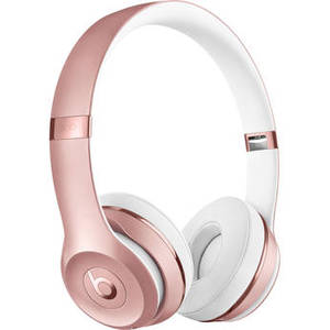 Beats Solo3 Wireless On-Ear Headphones (Rose Gold&nbsp;/&nbsp;Icon)