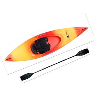 Heron 9 Recreational Kayak plus Standard Kayak Paddle Package - Sunrise