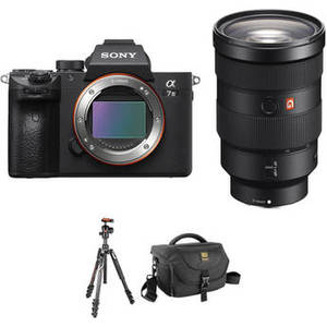 Alpha a7 III Mirrorless Digital Camera with 24-70mm f/2.8 Lens and Tripod Kit