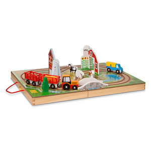 Take-Along Farm Wooden Toy Set Ages 3+ Years