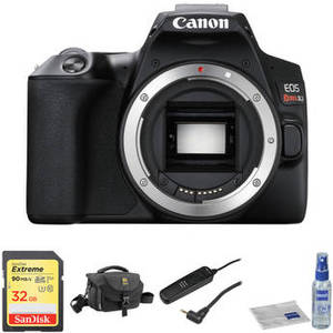 EOS Rebel SL3 DSLR Camera Body Basic Kit (Black)