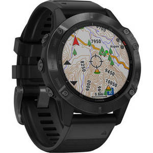 fenix 6 Multisport GPS Smartwatch (47mm, Pro, Black / Black Band)