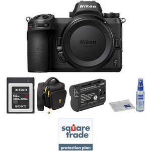Z 7 Mirrorless Digital Camera Body Deluxe Kit