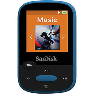 8GB Clip Sport MP3 Player (Blue)