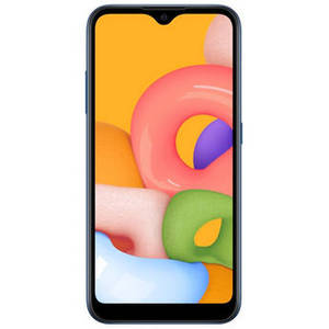 Galaxy A01 SM-A105M Dual-SIM 16GB Smartphone (Unlocked, Blue)
