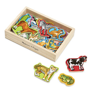 Wooden Animal Magnets Ages 2+ Years