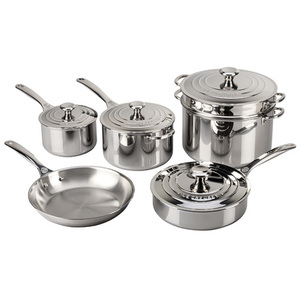 10pc Stainless Steel Cookware Set