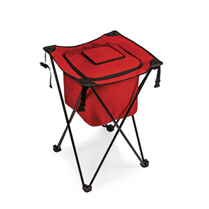 Sidekick Portable Standing Beverage Cooler Red